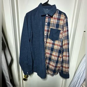Flannel/corduroy long sleeve